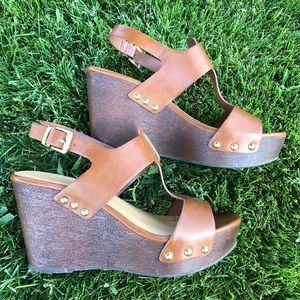 City Classified Wedge Dress Sandal